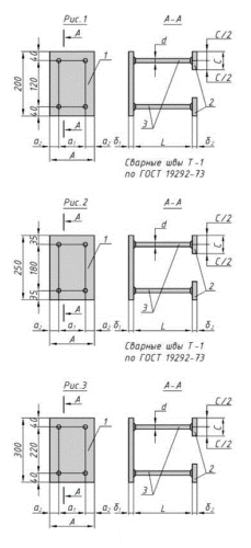 Закладная деталь МН117 — МН126