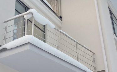 Нержавеющие ограждения крыши и балконов