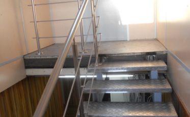 Металлическая лестница для здания Таможни